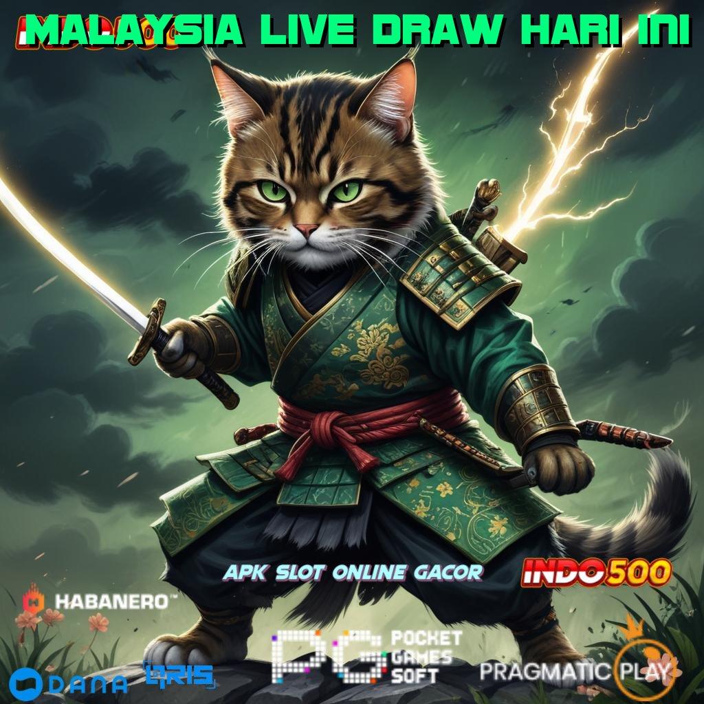 MALAYSIA LIVE DRAW HARI INI kaitkan kembali server slot terpercaya hari ini