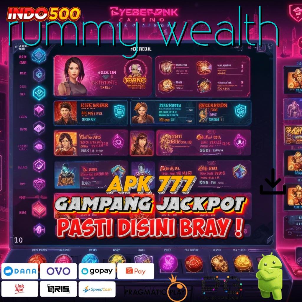 RUMMY WEALTH Versi Jackpot Langsung Cair