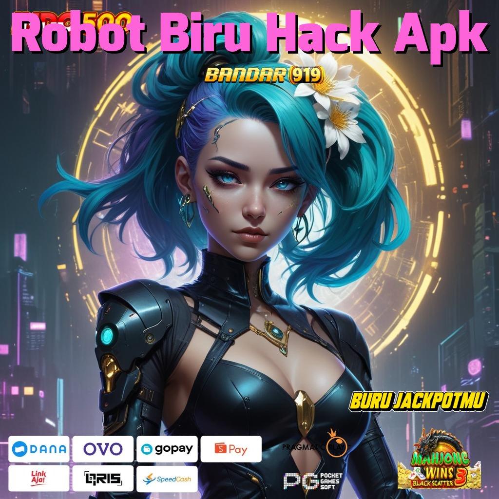 Robot Biru Hack Apk