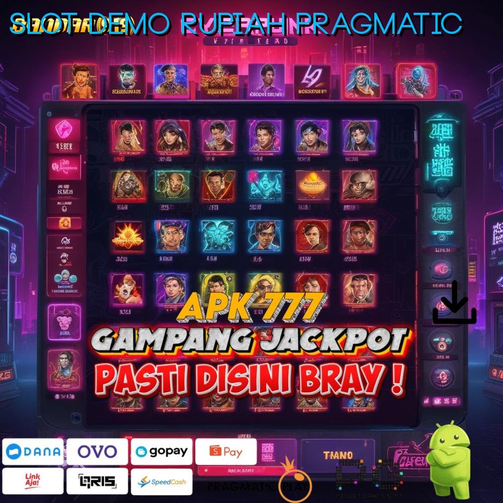 SLOT DEMO RUPIAH PRAGMATIC : Teratas Pertama Pola Inovasi