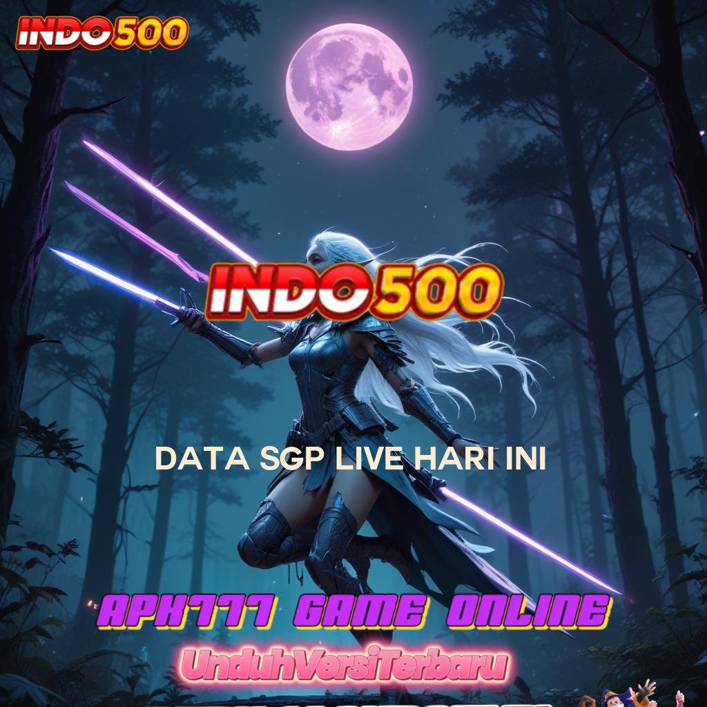 DATA SGP LIVE HARI INI 🎮 Menyediakan Ratusan Game Slot Android Dengan Hadiah Uang