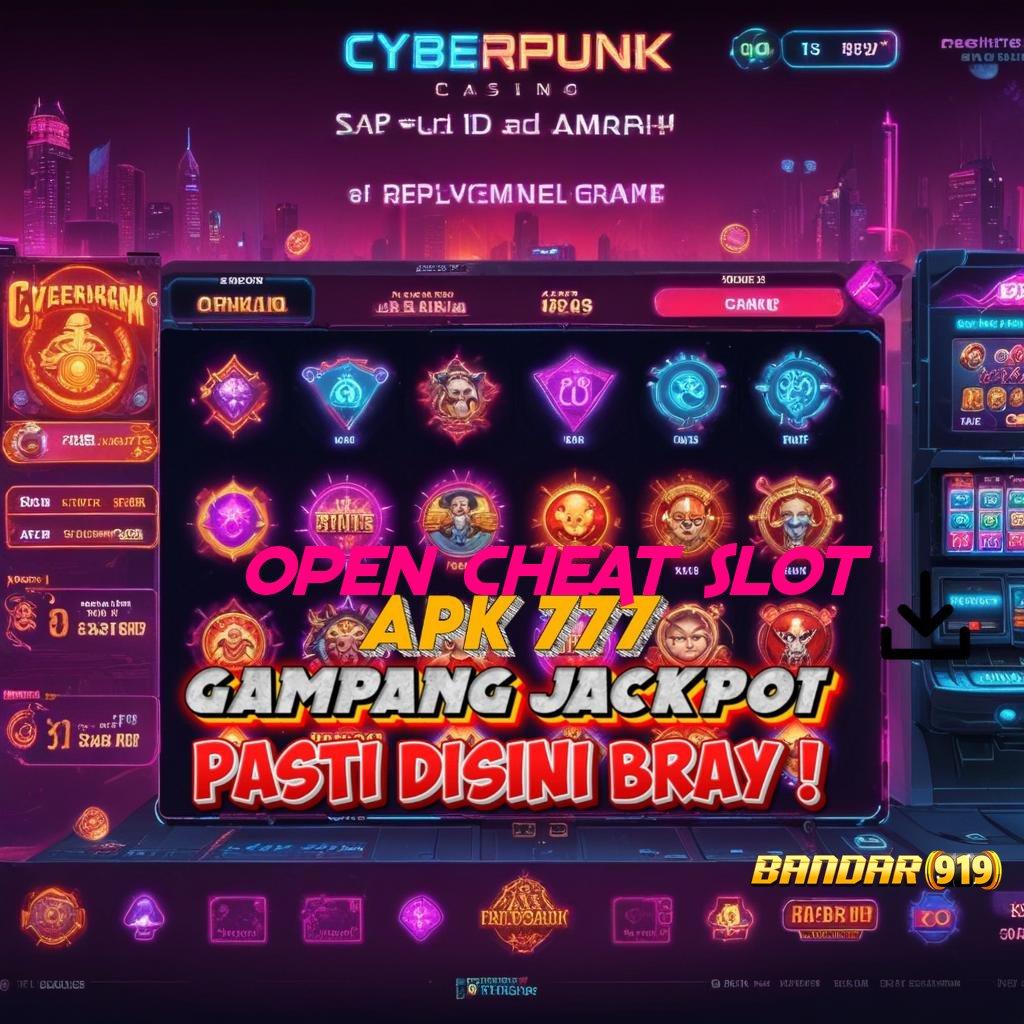 OPEN CHEAT SLOT → penghasil duit dengan permainan baru untuk semua pemain