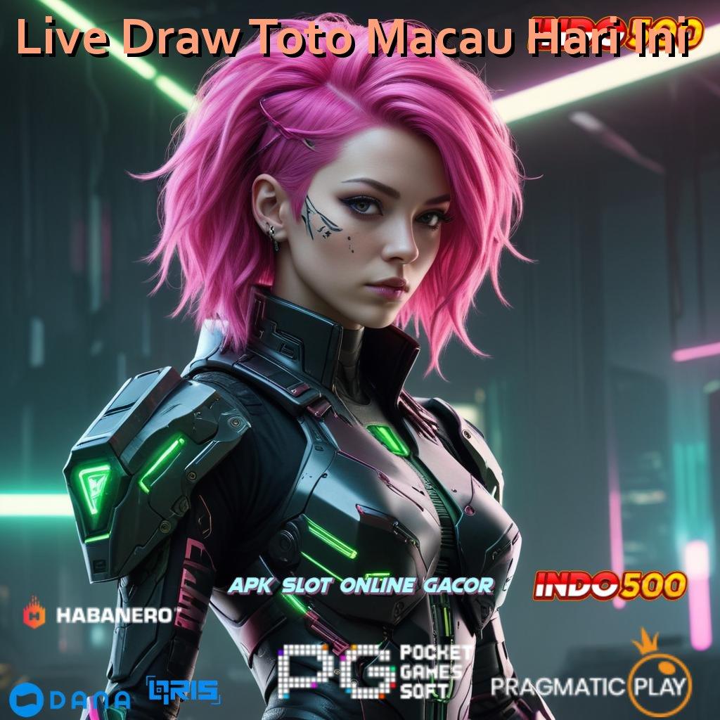 Live Draw Toto Macau Hari Ini