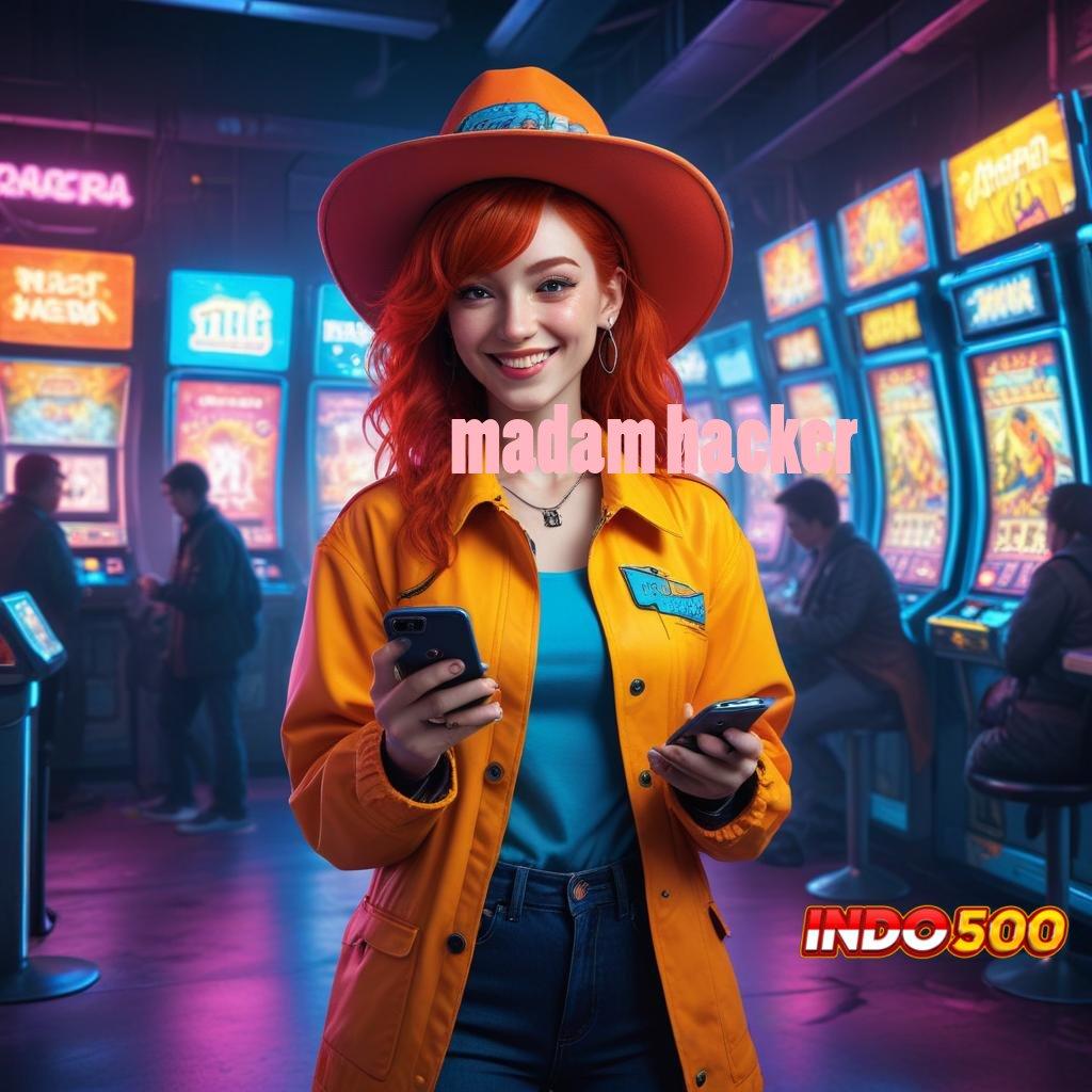 MADAM HACKER ♒ APK Bonus RTP Tinggi 2025 Mesin