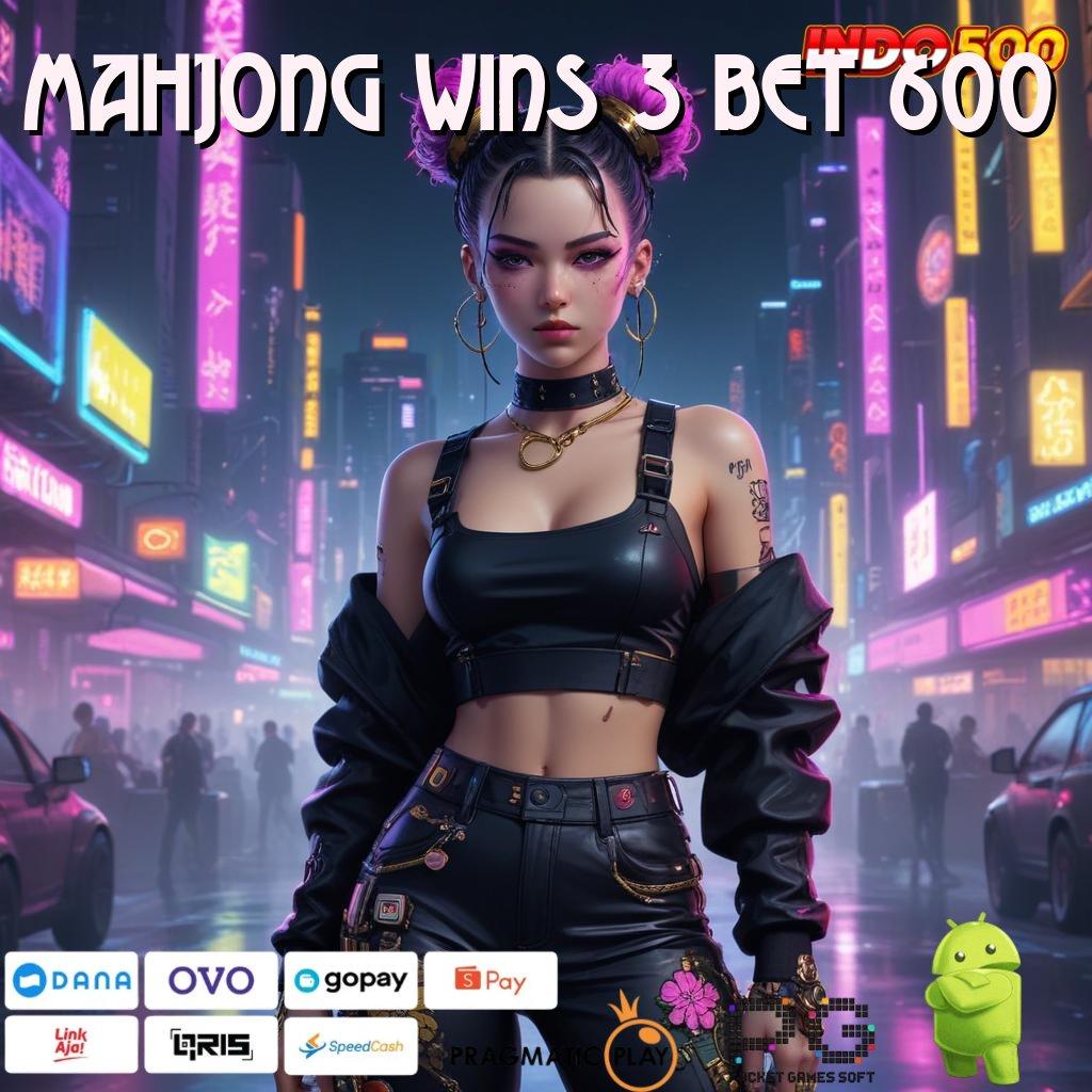 MAHJONG WINS 3 BET 600 bonus instan dari depo 10k langsung wd