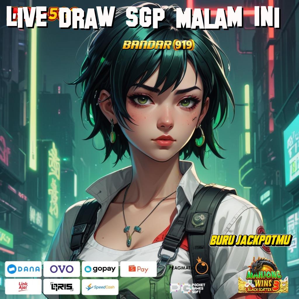 Live Draw Sgp Malam Ini