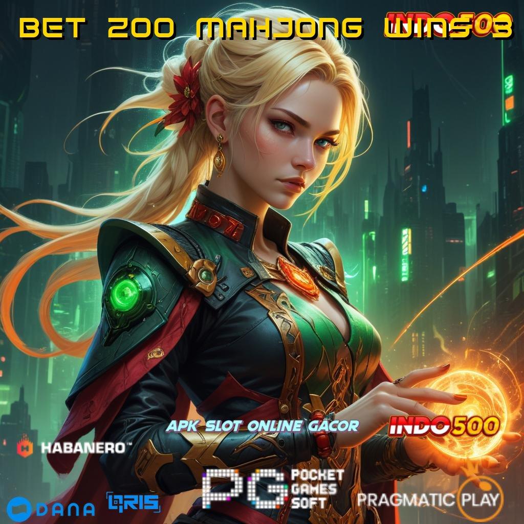 BET 200 MAHJONG WINS 3 ➤ Terjamin Lingkungan Profesional untuk Pemenang