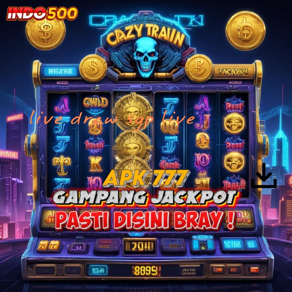 LIVE DRAW SGP LIVE ➤ Mesin Jackpot Sultan Dengan RTP Konsisten