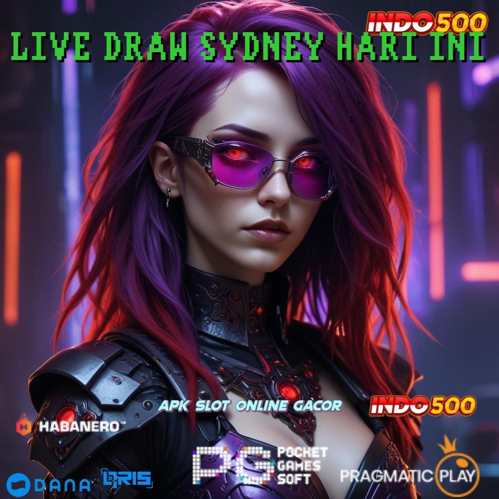 LIVE DRAW SYDNEY HARI INI 🥇 Aplikasi Terbaru Solusi Modern Untuk Hoki