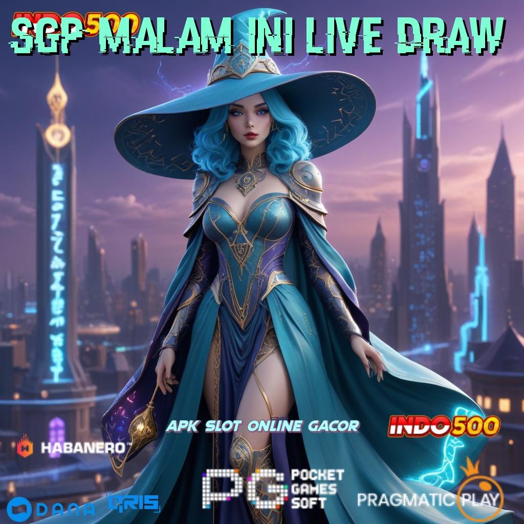 Sgp Malam Ini Live Draw