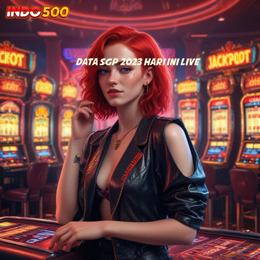 DATA SGP 2023 HARI INI LIVE # Raih Maxwin dengan Sistem Scatter Modern