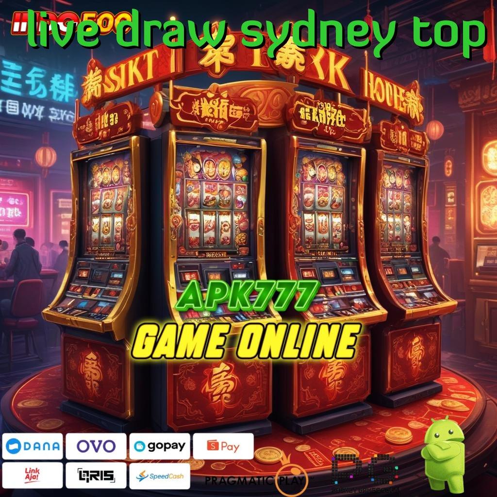 LIVE DRAW SYDNEY TOP Aplikasi Jackpot Bonus Instan