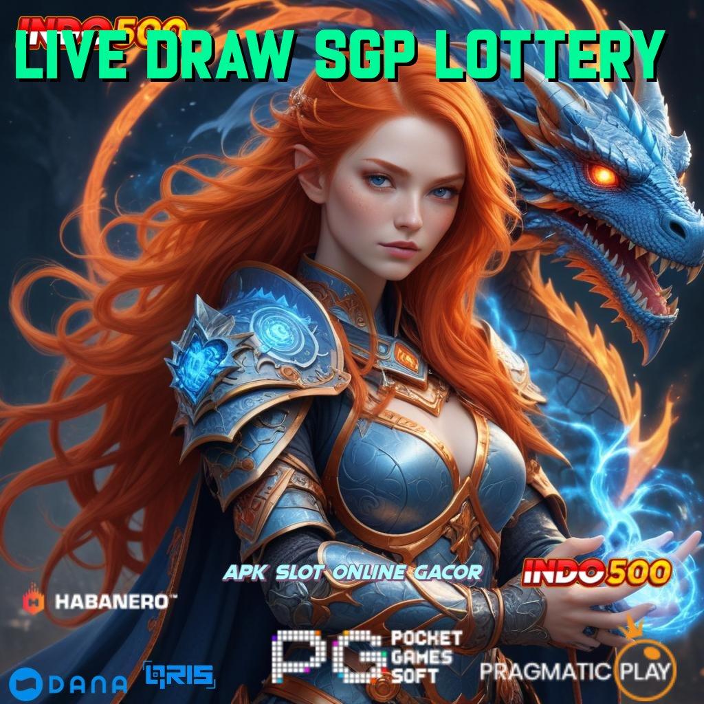 Live Draw Sgp Lottery