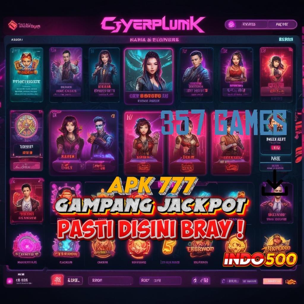 357 GAMES sarana operasional perantara interface komponen pusat