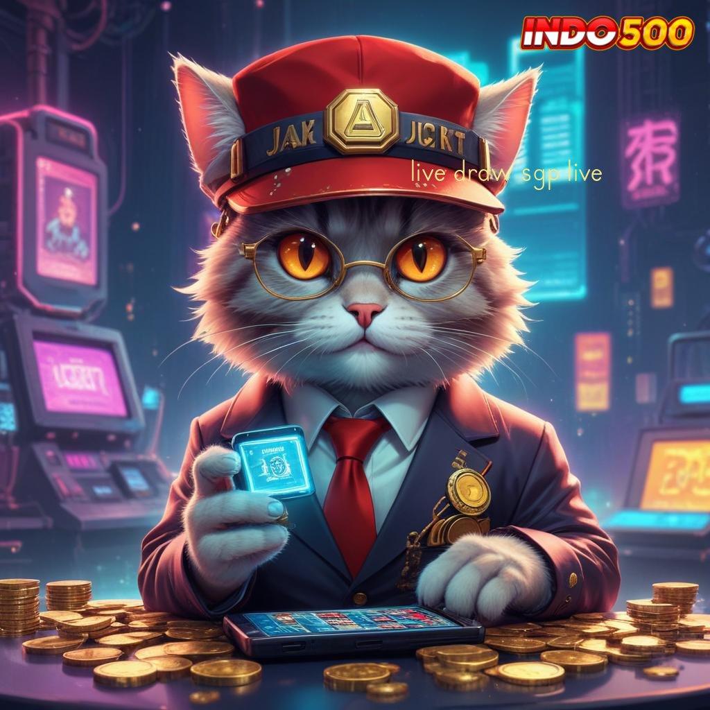 LIVE DRAW SGP LIVE ➰ Jackpot Melimpah dengan Sistem Slot Modern