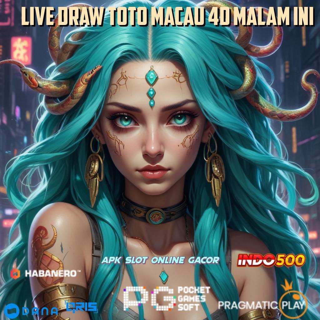 Live Draw Toto Macau 4d Malam Ini