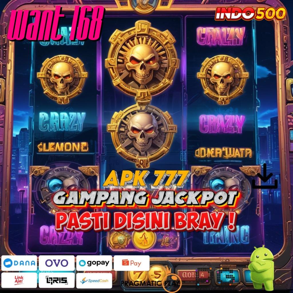 WANT 168 Aplikasi Jackpot Jalur Hoki