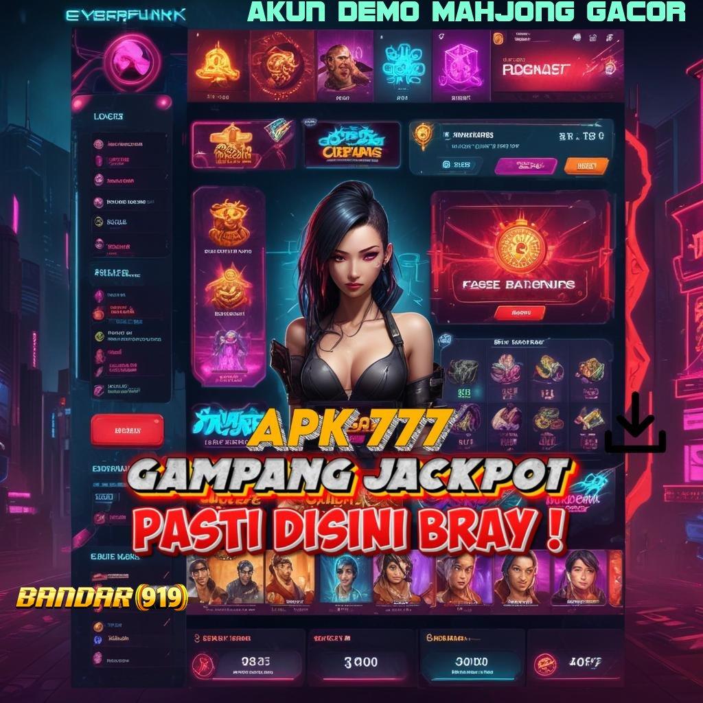 AKUN DEMO MAHJONG GACOR ✨ Langsung Spin Dengan Mesin Hoki Besar