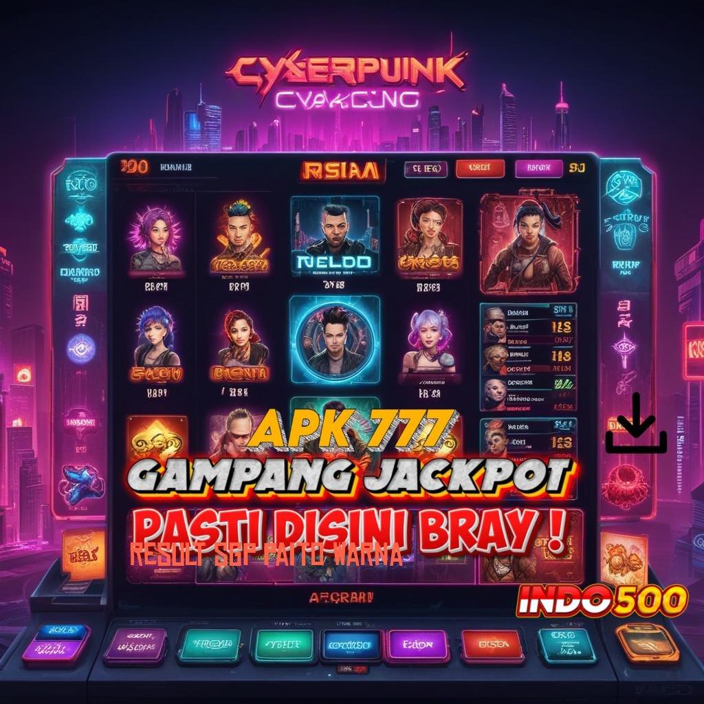 RESULT SGP PAITO WARNA ♒ Akun Unggulan Terdepan Rute Pasti Menang