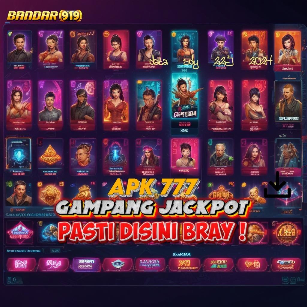 DATA SDY 223 2024 👉 Jalan Pintas Modal Kecil-kecil Untuk Deposit