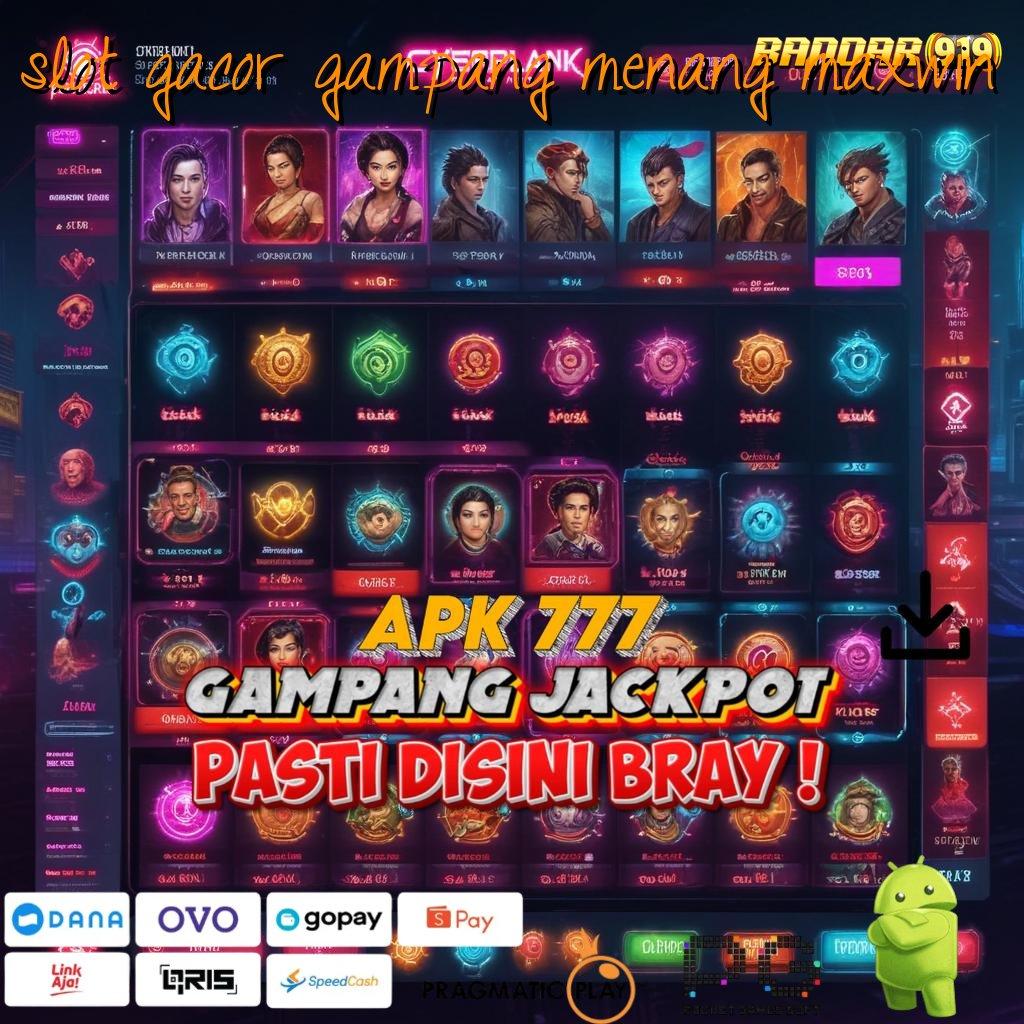 SLOT GACOR GAMPANG MENANG MAXWIN # Member Baru Auto Sukses unggul teguh menang