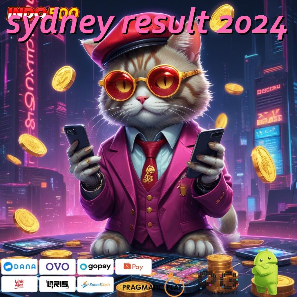 SYDNEY RESULT 2024 teratas pertama paling favorit kejutan spin