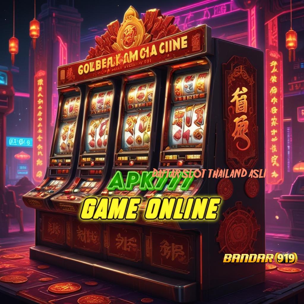 DAFTAR SLOT THAILAND ASLI ➿ bazar inovasi ios dengan penawaran gacor