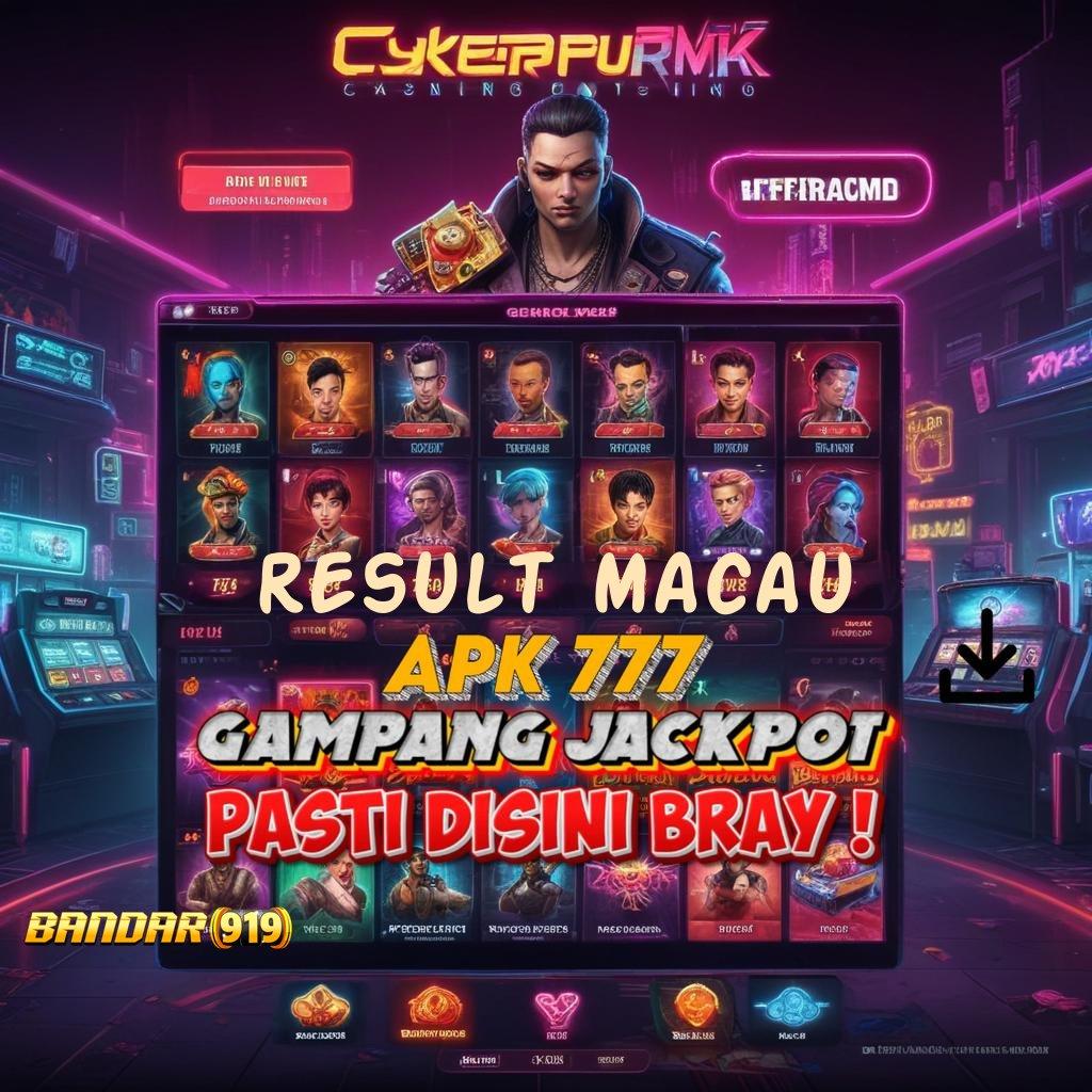 RESULT MACAU ✨ aplikasi dan perangkat lunak